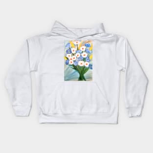 The bunch of mixed flowers Kids Hoodie